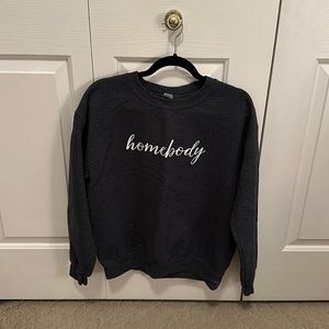 Charcoal Homebody Crewneck